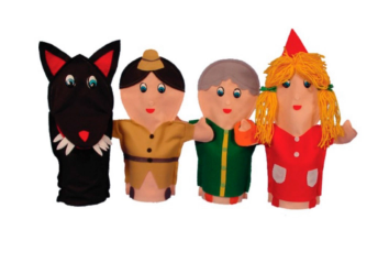 447- fantoches chapeuzinho vermelho